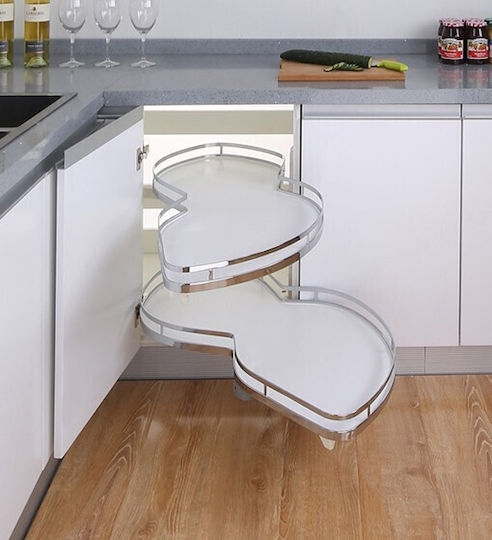 Kitchen Mechanism Bean Finetto Brake Door 40cm White Right Opening 102-1310#40fbi 500mm Depth