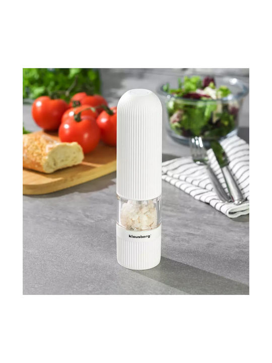 Klausberg Electric Set Spice Mills made of Ceramic 19.5cm 1pcs