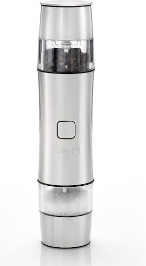 Cuisinart Χειροκίνητος Μύλος Μπαχαρικών Μεταλλικός σε Ασημί Χρώμα