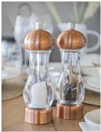 Kitchen Craft MC Copper Handbuch Gewürzmühlen Kunststoff in Kupfer Farbe 14.5cm 1Stück