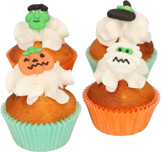 Essbare Kuchendekorationen Halloween Set 12 Stück