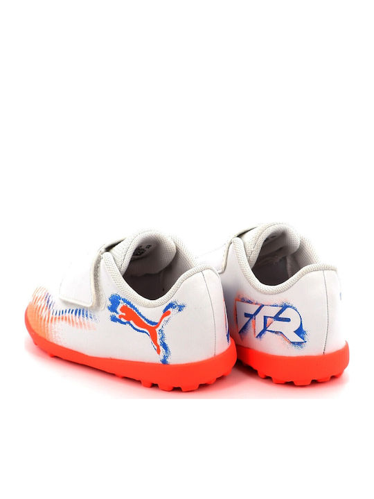 Future 8 Play TT Kids Soccer Cleats & Shoes Turf White