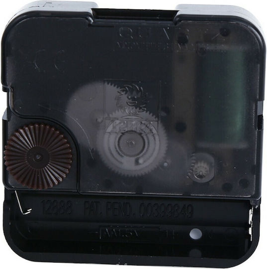 Ceas De Perete Autocolant Acrilic 3d Diy Cu Numere Romboidale Argintii