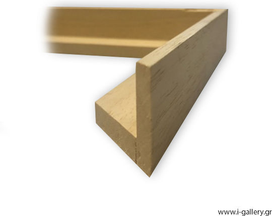 Wooden Photo Frame Scotland Natural Pine Wood
