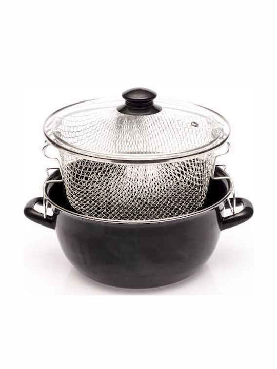 Max Home Κατσαρόλα Φριτέζα από Αλουμίνιο 5lt / 24cm