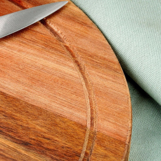 Excellent Houseware Плот за рязане Дърво Кафяв 25x25см 1бр