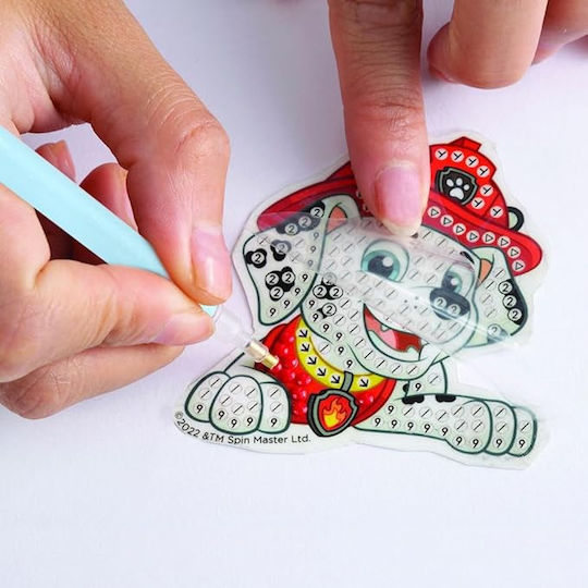 Diamond Dotz Let's Play Paw Patrol Segeltuch Diamond Painting Kit DTZ10008