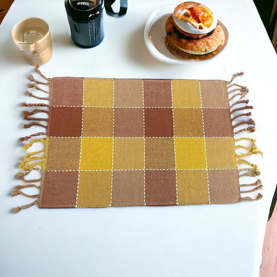 Linea Home Σουπλά Υφασμάτινο Πολύχρωμο 48x33cm