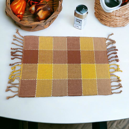 Linea Home Σουπλά Υφασμάτινο Πολύχρωμο 48x33cm