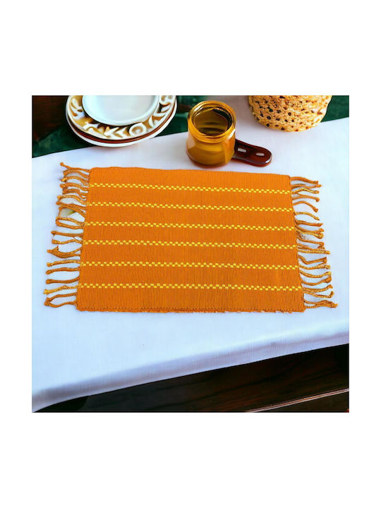 Linea Home Σουπλά Υφασμάτινο Πορτοκαλί 48x33cm