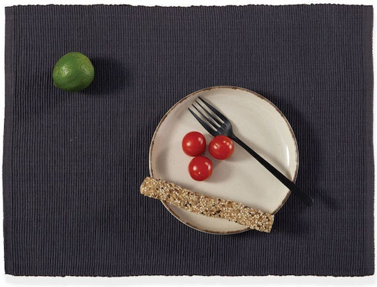 Nef-Nef Homeware Fabric Placemats White 48x33cm 2pcs