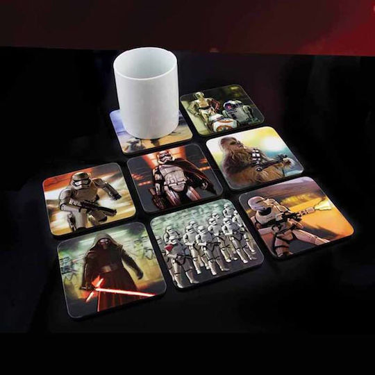 Paladone Star Wars Suporturi pentru pahare Plastic Multicolor 4buc