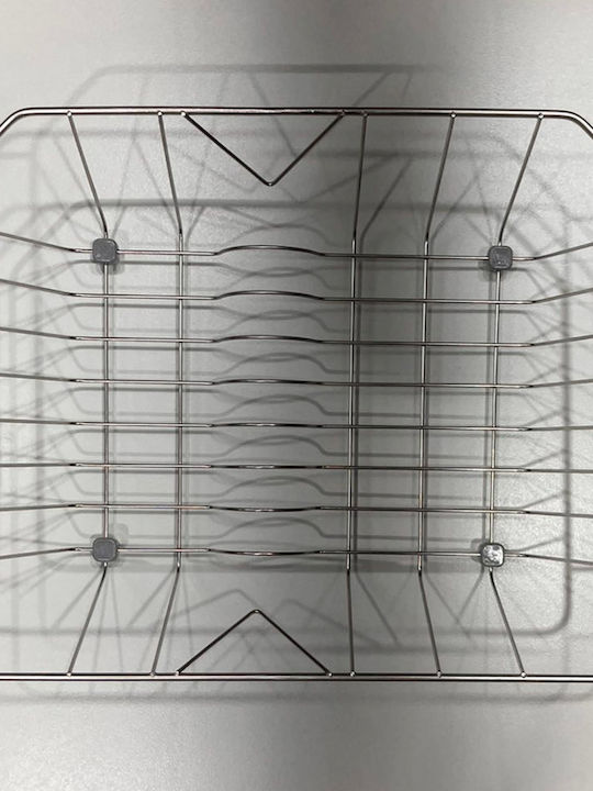 Apell Στραγγιστήρι Γούρνας Inox Ασημί 46x34cm
