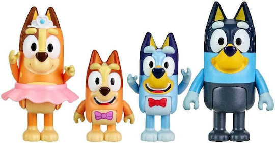 Giochi Preziosi Bluey Family Figures For Age 3+ (Miscellaneous Designs)