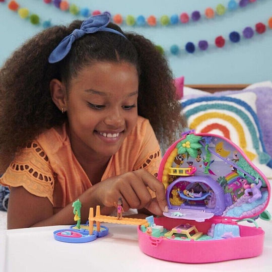 Mattel Θήκη Τσαντάκι Sloth Polly Pocket Βραδύποδας για 4+ Ετών (Διάφορα Σχέδια)