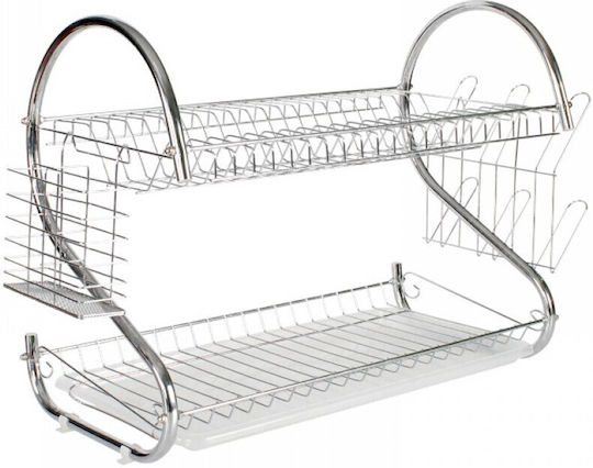 Sink Strainer Inox Silver 60x51x27cm