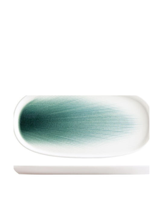Ionia Serving Platter Oval made of Porcelain Green Ionia Serving Platter Oval made of Porcelain Green