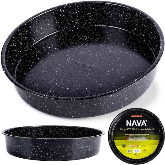 Nava Nava Aluminum Baking Pan with Non-Stick Interior Coating 32cm