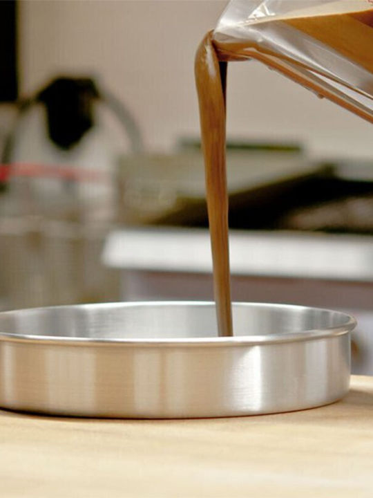 Viosarp Tăvi De Copt Rotund Din Aluminiu 50cm