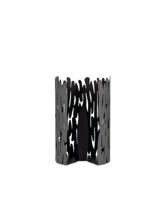 Alessi Papierhandtuchhalter Schwarz 15.5x24x24cm Barkroll