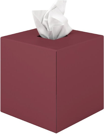 Pam & Co Tissue-Halter Rot 13x13x13cm 124-153