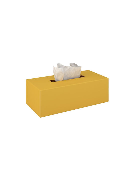 Pam & Co Tissue-Halter Gelb 25x13x7.5cm 120-603