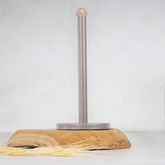 Berlinger Haus Collection Suport pentru prosoape de hârtie Metalică Maro 15cm BH-6840