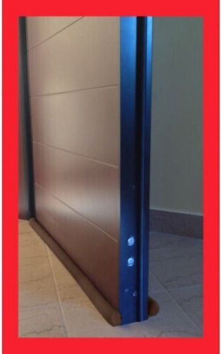 Cosa Foam Double Draft Stopper Door / Window in Brown Color 1mx8cm