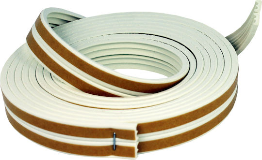 Ecosavers Self-Adhesive Tape Draft Stopper Door in White Color 6m Ecosavers Self-Adhesive Tape Draft Stopper Door in White Color 6m