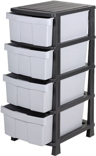 Homeplast Ζήβα Συρταριέρα Πλαστική 4 Θέσεων Homeplast Ζήβα Συρταριέρα Πλαστική 4 Θέσεων