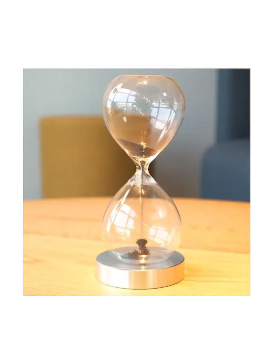 Philippi Lala Mind Pauser 16cm Office Hourglass Decoration from Glass 7.6x7.6x15.2cm in Transparent color