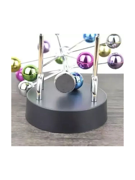 Magnetic Office Decor Accessory - Cylinder with Infinite Motion Office Decor Accessory Made of Metal