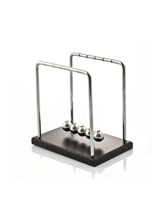 The Source Leagănul lui Newton pentru Decor de Birou din Metal 19x18.5x12.5cm în culoarea Negru