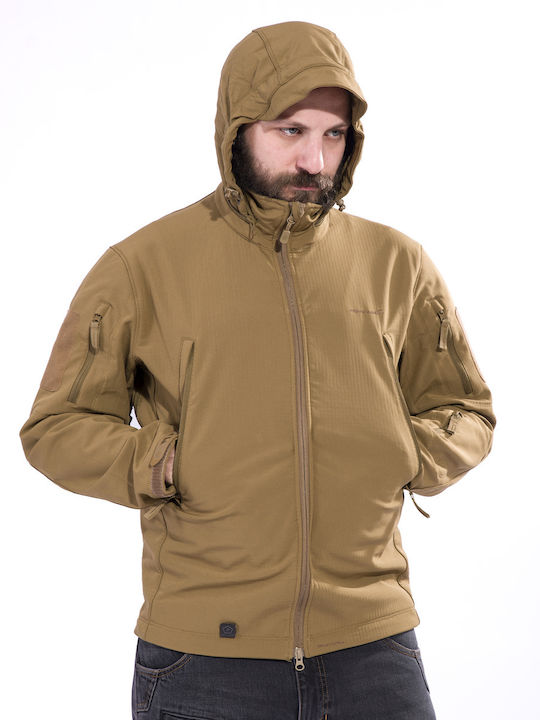 Pentagon Artaxes Jagdjacke Softshell Rot