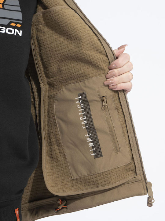 Pentagon Artaxes Jagdjacke Softshell Coyote
