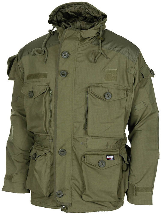 MFH Parka Jagdjacke Khaki