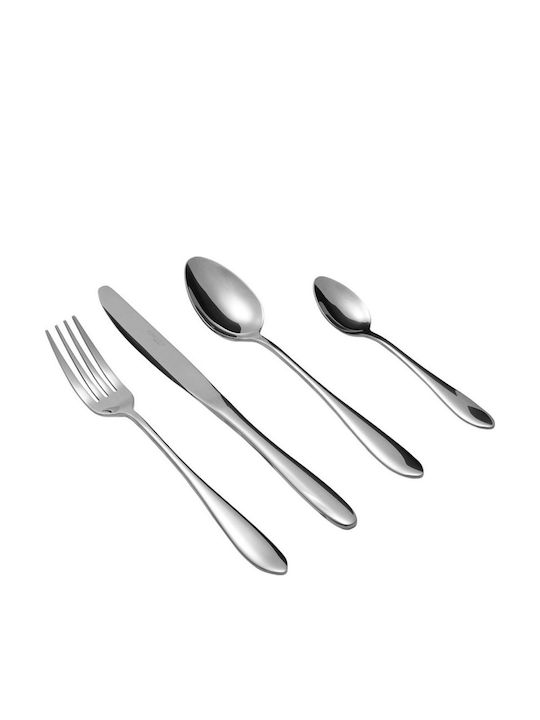 Estia Cutlery Set Stainless Silver 24pcs