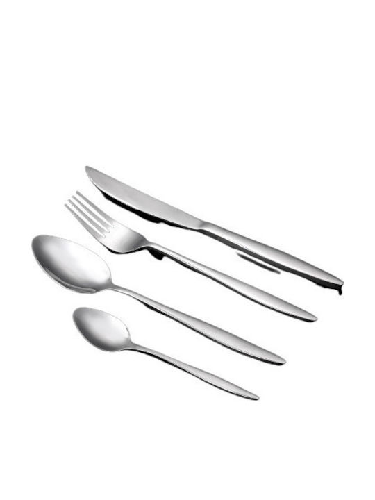 SP Tableware Sifnos Сет ножове и вилице Сребрист 24бр