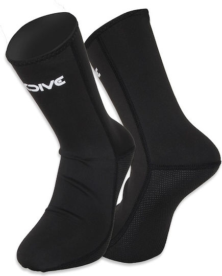 XDive Diving Socks Diving Socks Double Lined Neoprene Black 3mm 3mm
