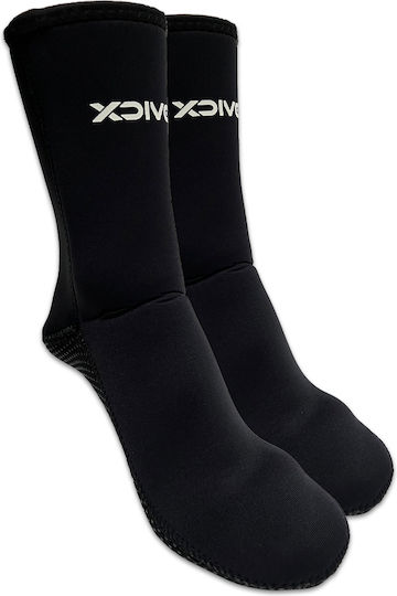 XDive Diving Socks Double-Lined Neoprene Black 5mm 3mm