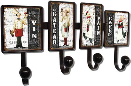 Κρεμάστρα Μεταλλική Σερβιτόρος-μάγειρας