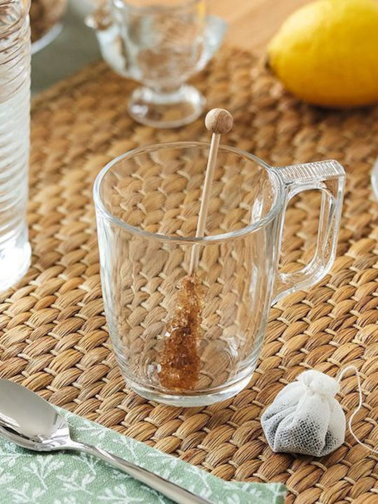 Luminarc Kopp Nuevo Φλιτζάνι Tσαγιού Γυάλινο Λευκό 250ml