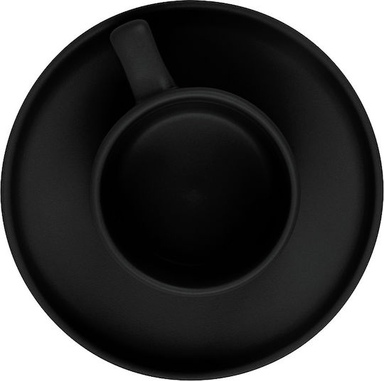 Berlinger Haus Set of Cups Coffee Ceramic Black 100ml 4pcs