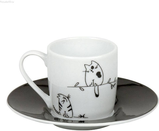 Konitz Cup Coffee Porcelain White