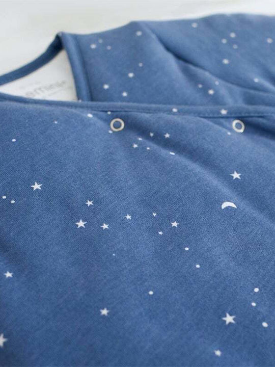Bemini Winter Sleeping Bag with Feet Magic Bag 3 Tog Blue with Detachable Sleeves