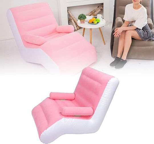 Aufblasbarer Sessel Rosa 140x85cm