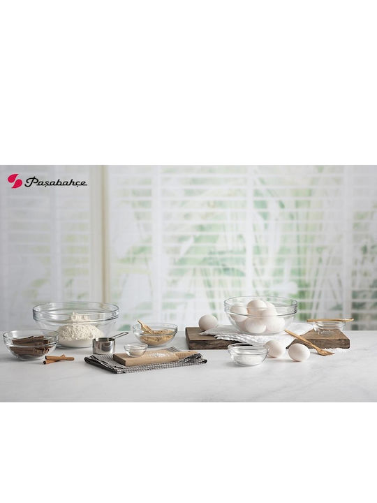 Espiel Chef Σαλατιέρα Γυάλινη Διάφανη 30x30x12.6cm