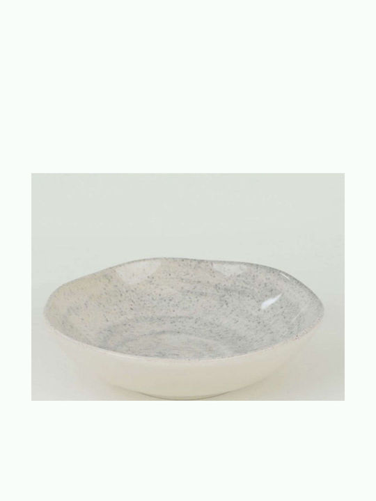 Marva Galassia Ceramic Salad Bowl Gray 20.5x20.5cm