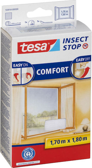 Tesa Σίτα Παραθύρου με Σκρατς Σταθερή 180x170cm Tesa Σίτα Παραθύρου με Σκρατς Σταθερή 180x170cm