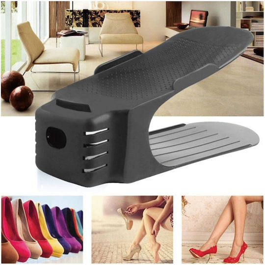 Sidirela Plastic Storage Case for Shoes in Black Color 27x10.5x18.5cm 1pcs